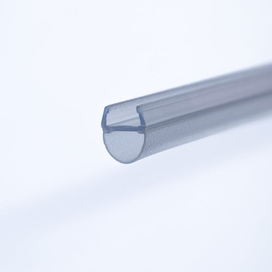 REHAU Durchsichtige Vinyl-Dichtung, Hohlkammerprofil für 8 mm Glas